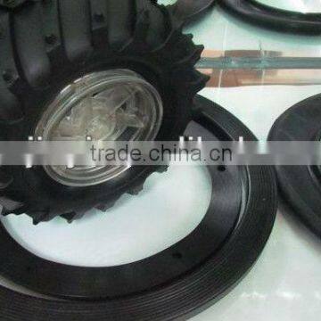 OEM high quality hard rubber wheel