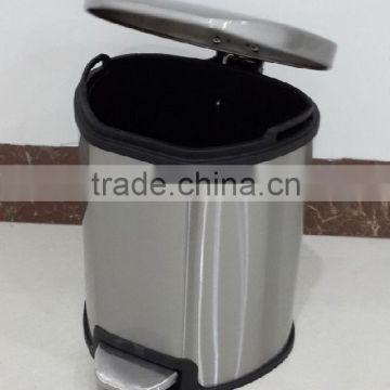 NEW Design Hotel Soft Close Stainless Steel Pedal Bin