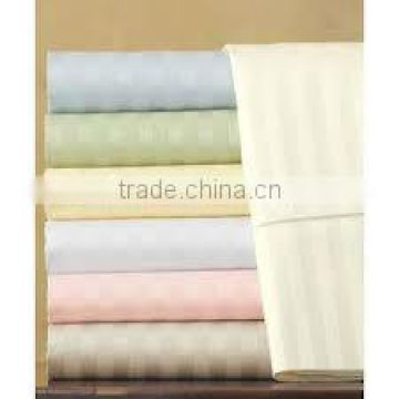 white or dyed tencel/polyester fabric hotel bedding sheet set