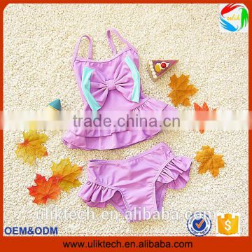 2016 cheaper wholesale One Piece Child Litter Kids lovely Girls Swimwear high quality Kids Swimsuit For baby girls bathing suit