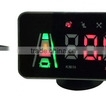 Anti-Collision Early Warning System For Vehicles, Front collision Warning and Side-impact Warning