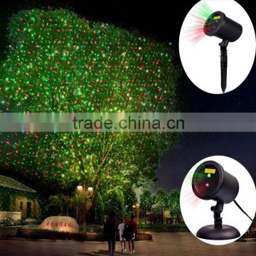 Green Red Moving Star Laser Lamp Lights Outdoor Garden Light Projector Bling Bling