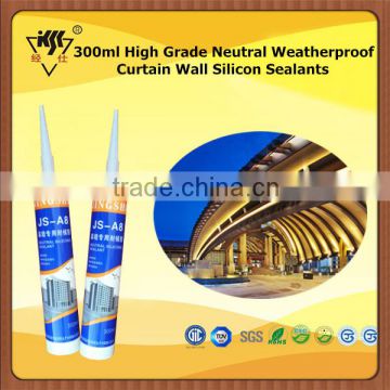 300ml High Grade Neutral Weatherproof Curtain Wall Silicon Sealants