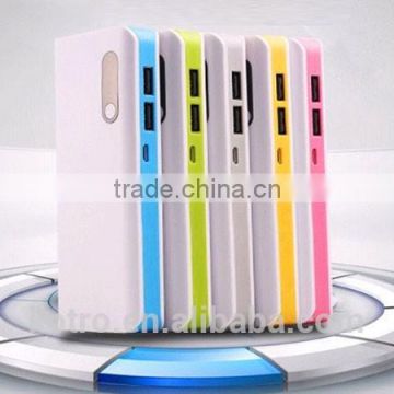 Cheapest mobile charger USB external power bank 10000mAh power bank in china