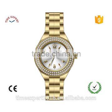 2016 hot sale Alloy case and bracelet ladies watch