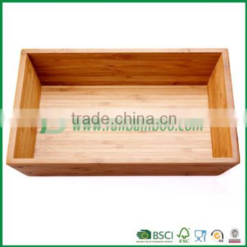 European style bamboo wooden dessert tray, tea tray, serving tray