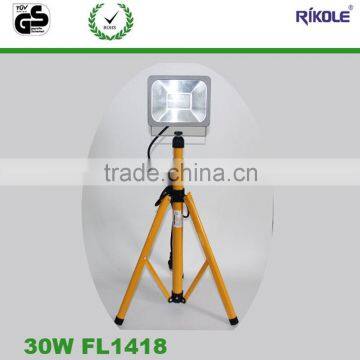 30w slim flood led light with adjustable stand