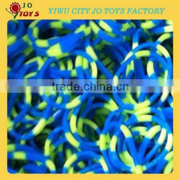 Good quality and factory price spot colorrubber bands (300pcs per bag+clips+hook)