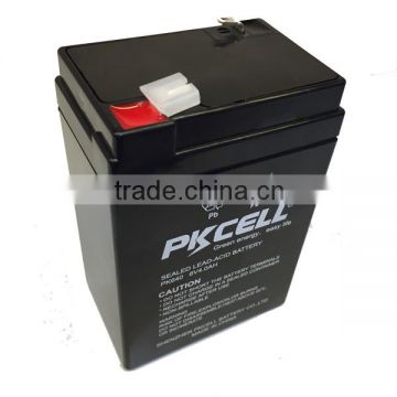 6V 4Ah Rechargeable Sealed Lead Acid Battery UPS Battery For Ride on Toy