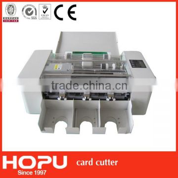 HOPU business card laser cutting desktop business card cutter machine