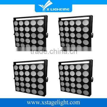 RGB 3in1 led matrix light 25*10w warm white led matrix beam light