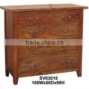 wooden drawer cabinet,chest of drawer,bedroom furniture,living room furniture,sheesham wood furniture,dresser
