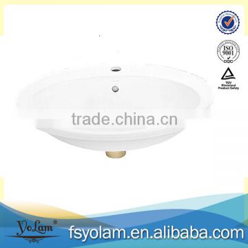 YL5001 High quality ceramic toilet hand wash basin/art basin