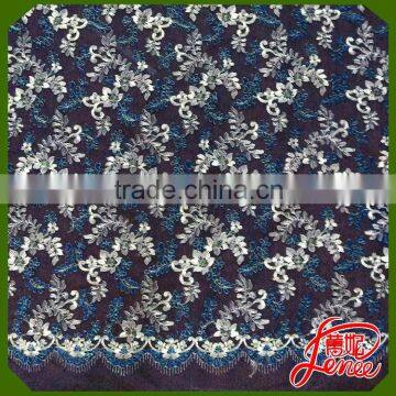 Well Known Textiles Supplier Sequined with Beads Embroidery Fabric