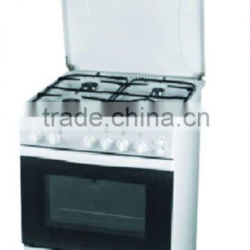 free standing 4 burners gas cooker oven with Lid