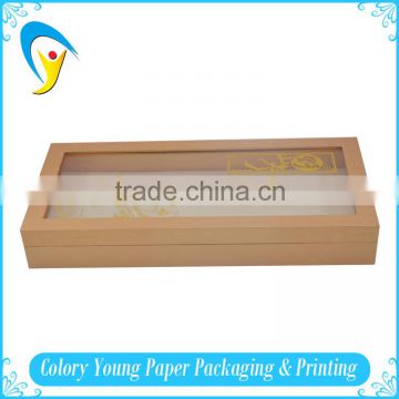 Paper Gift Packaging Box With Clear Window