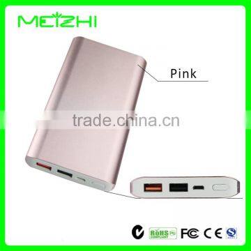 Long lasting high capacity 12000mah power bank with ce rohs