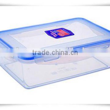 food grade transparent 2000ml plastic food storage container fd008