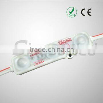 Hot sale Injection rgb led module 3 chips 5 years warranty