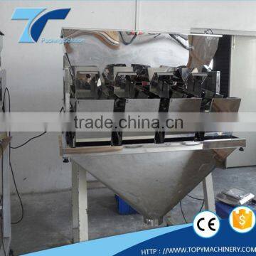 TOPY-VW4 4-head Weighing and Filling Machine with One Discharge