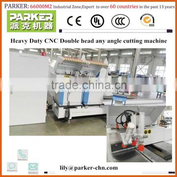 Heavy Duty CNC Double head any angle cutting machine