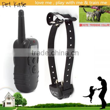 LCD Remote Waterproof Rechargeable Pet Trainer Shock Collar KD-668