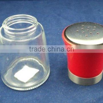 cylinder bulk glass jars for herb, spice