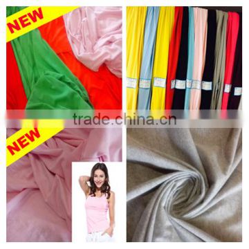 1PSC SALE!!!spandex 100% Cotton Knitted shirt Fabric in stock accepting mixed order