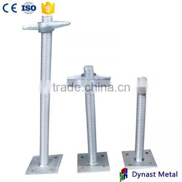 2016 Hot sale China wuxi scaffolding floor lift Adjustable solid screw jack Base