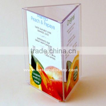acrylic table stand menu holder wholesale