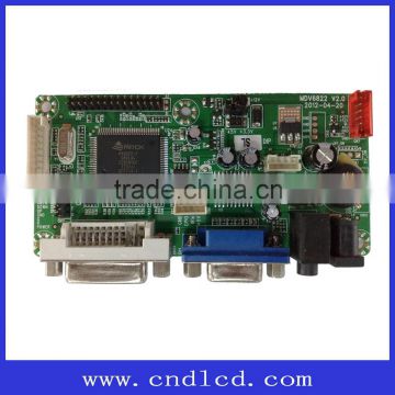 Low Price On-sale in-stock Simple Full HD LCD Display Monitor Controller Board with VGA DVI to LVDS