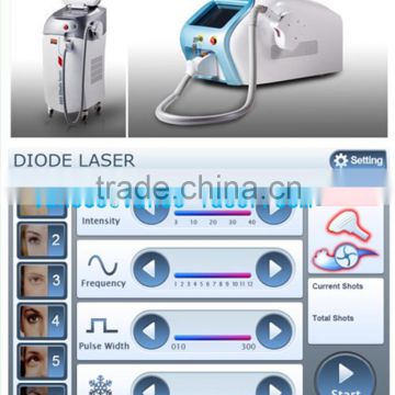portable epilator 808nm diode laser Hair removal device