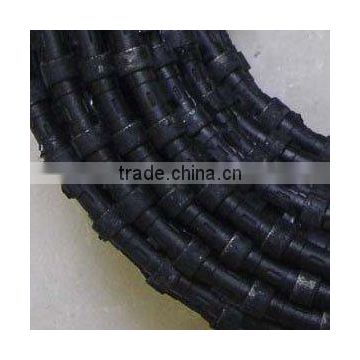 Diamond wire saw for sandstone quarrying