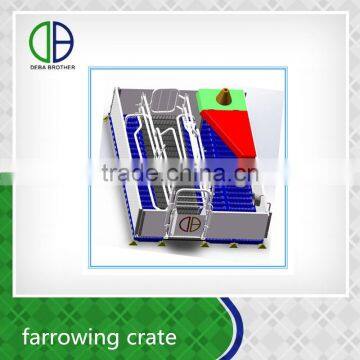 Hot Galvanzied Factory Supply Swine Farrowing Crate