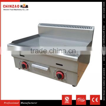 Kitchen Equipmet Gas Automatic Induction Griddle With Iron Plate