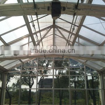 aluminium frame glass greenhouse for sale