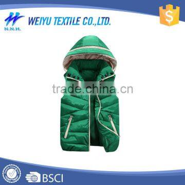 Wholesale softshell teenage winter sleeveless waterproof jacket