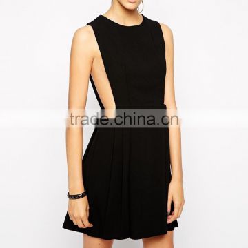 fashionable guangzhou factory price dress quality party wholesale black fishtail evening dress