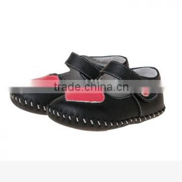 2016 girls summer genuine cowskin extra soft sole feeling shoes