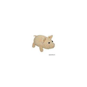 Sell Hand Crocheted Pig