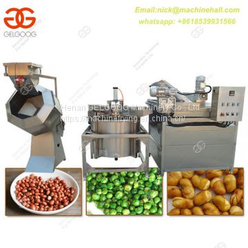 Industrial Fried Snack Food Frying Production Line/High Efficiency Fried Peanut Production Line