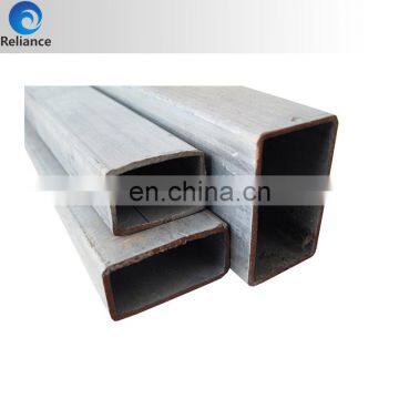 Black hot finished painted rectangle/square steel tube