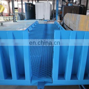 7LYQ Shandong SevenLift portable loading forklift yard ramp platform loading car dock ramp