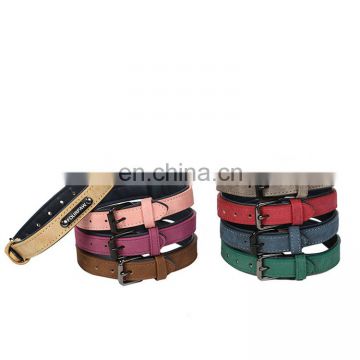 New arrival walking pet rope PU colorful retractable dog collar leash set
