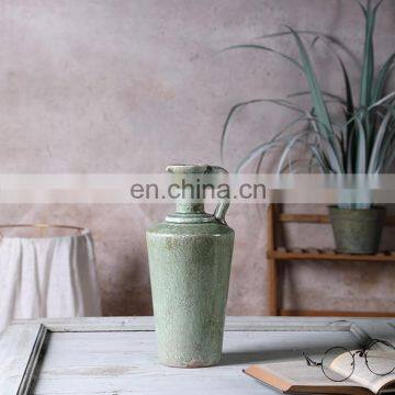 China wholesale modern custom home decor small cheap ceramic antique flower vase