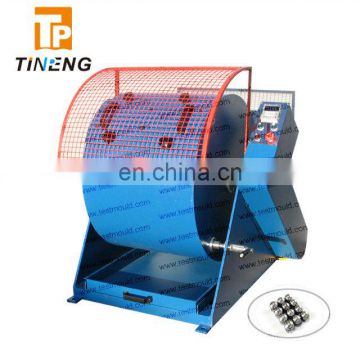Automatic digital display shelf type Los Angeles aggregate abrasion testing machine with abrasive charges