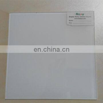 Sell 4mm 5mm 6mm ultra clear float glass painted glass RAL 9003,high quality painted glass white price