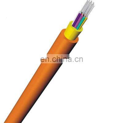 fiber optic sm mm  om3 om4 om5  pvc lszh  GJPFJV indoor distribution cable