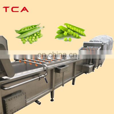 Made in china Quick-frozen green peas processing production line for industry
