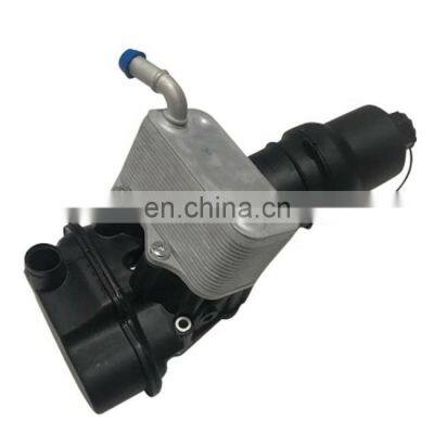 Engine oil cooler assembly oil filter housing 06D117021C for Audi A3 A4 TT VW Eos golf Jetta Passat 2.0L 2.0L